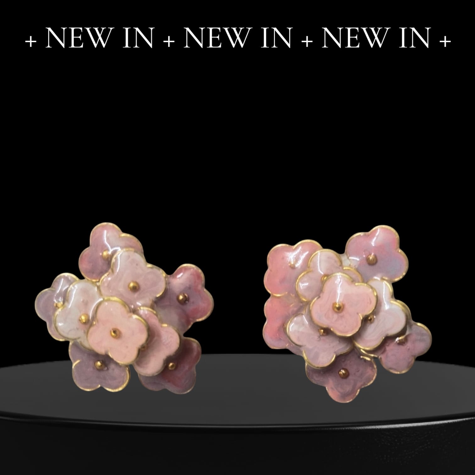blush bloom earings